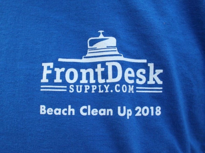 Front Desk Supply Beach Cleanup 2018