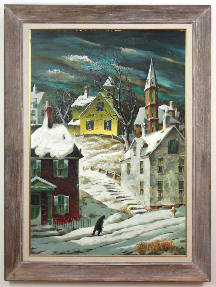 Henry Gasser (1909-1981), 'Winter Steps'