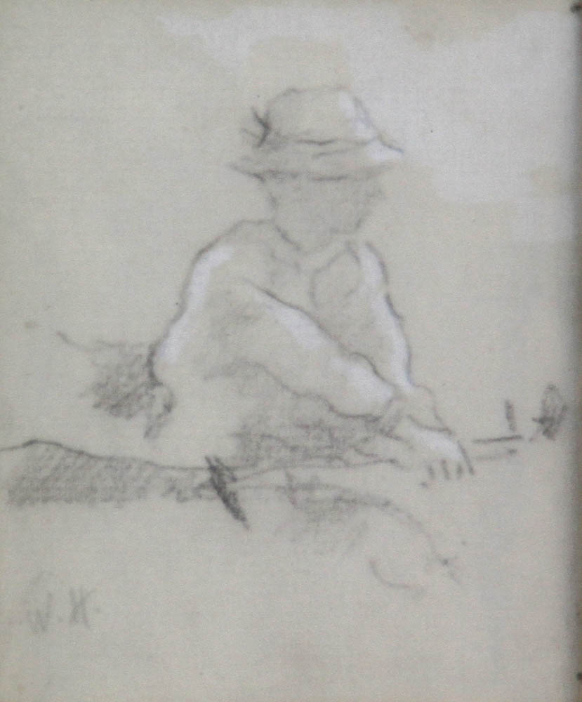Winslow Homer (1836-1910), 'Boy with Cap'
