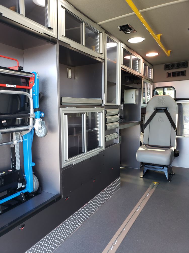 Pioneer II Elite Ambulance Interior