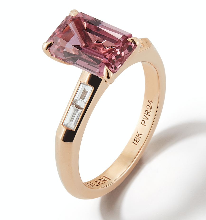 Pink Sapphire Ring by Valani Atelier