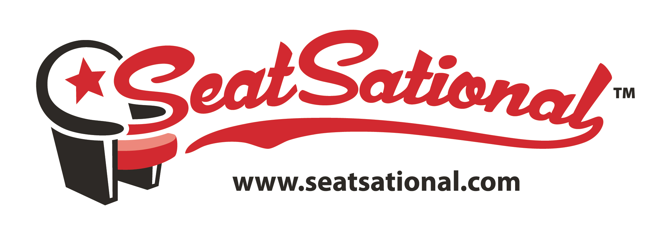 SeatSational Logo - Stadium Advertising by SeatSational™ is the perfect way to convince a sponsor, add value for a client or impress a guest!