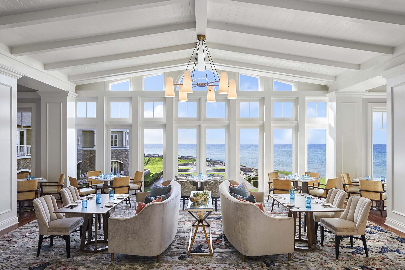 The Conservatory at The Ritz-Carlton, Half Moon Bay serving  homegrown, handcrafted California cuisine.