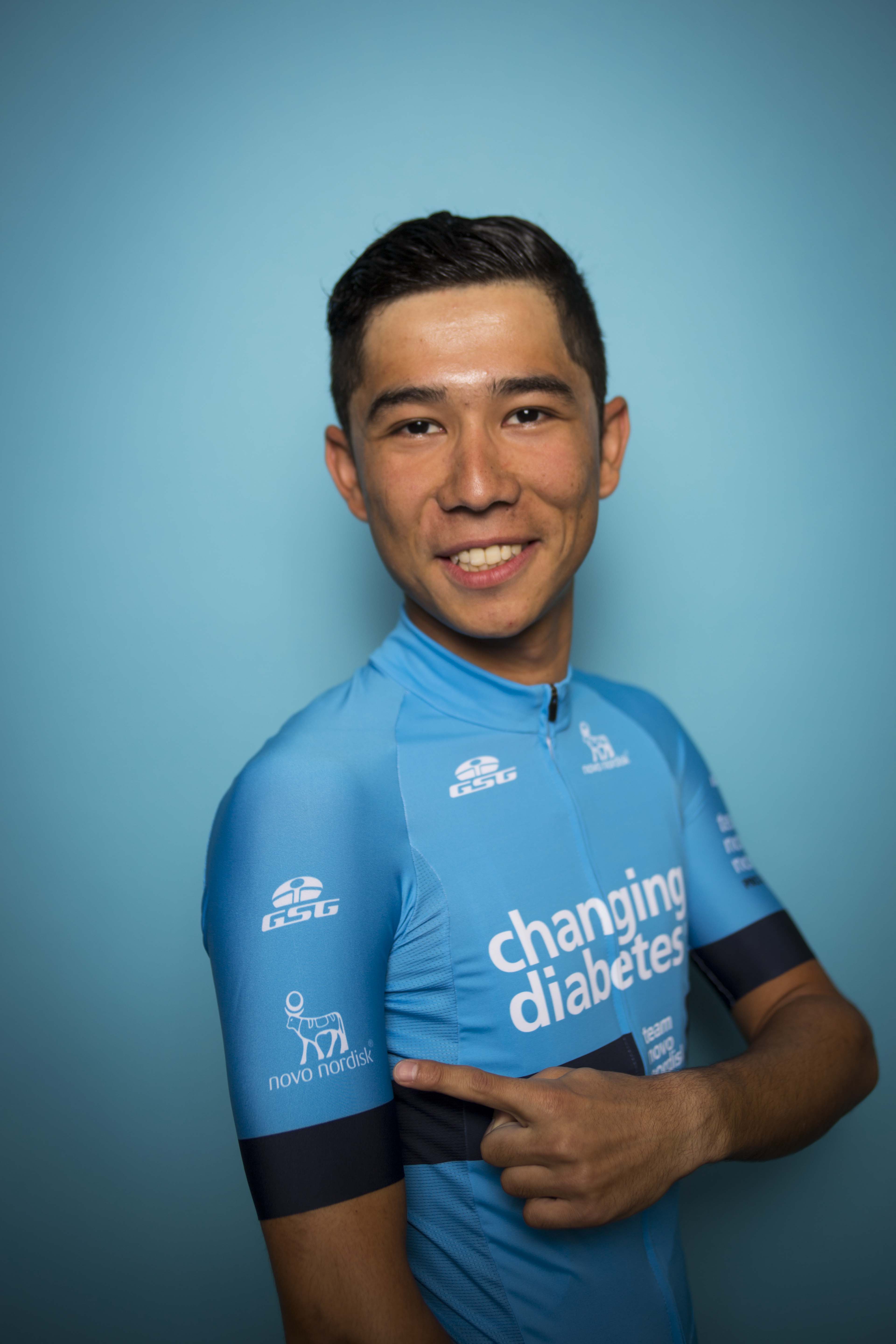 The 22-year-old Ulugbek Saidov hails from Tashkent, Uzbekistan and will be Team Novo Nordisk first professional rider from Central Asia.