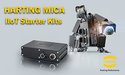 HARTING’s MICA IIoT starter kits