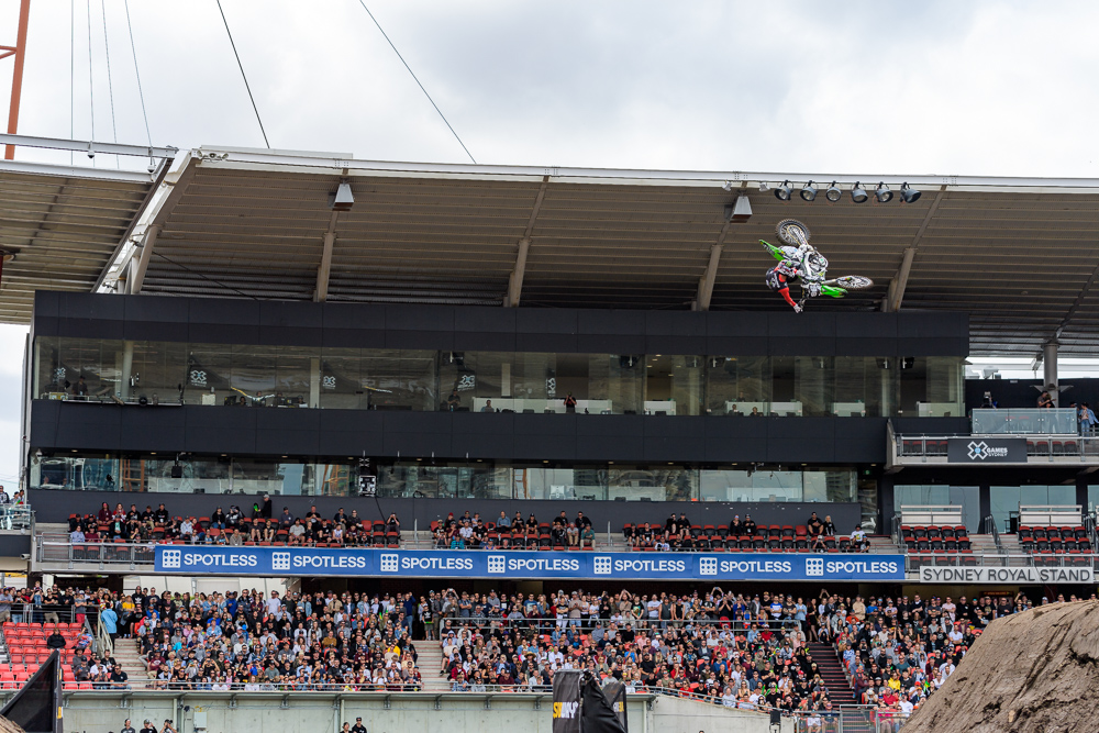 Monster Energy's Axell Hodges Takes Bronze in Moto X Best Whip at X Games Sydney 2018