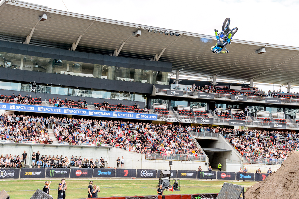 Monster Energy's Defending Champion Jarryd McNeil Reclaims Gold in Moto X Best Whip at X Games Sydney