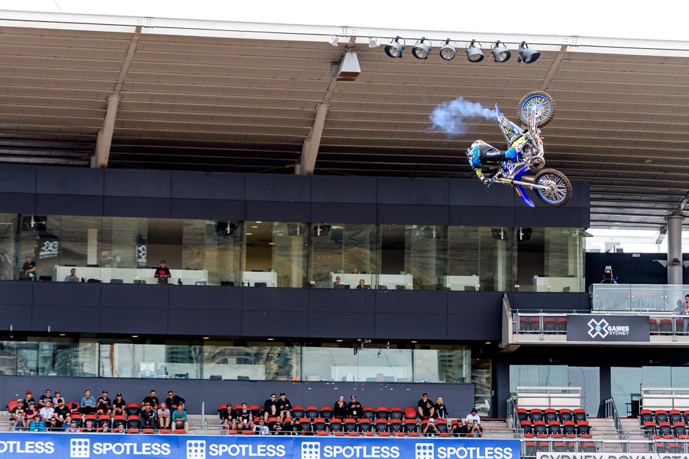 Monster Energy's Defending Champion Jarryd McNeil Reclaims Gold in Moto X Best Whip at X Games Sydney