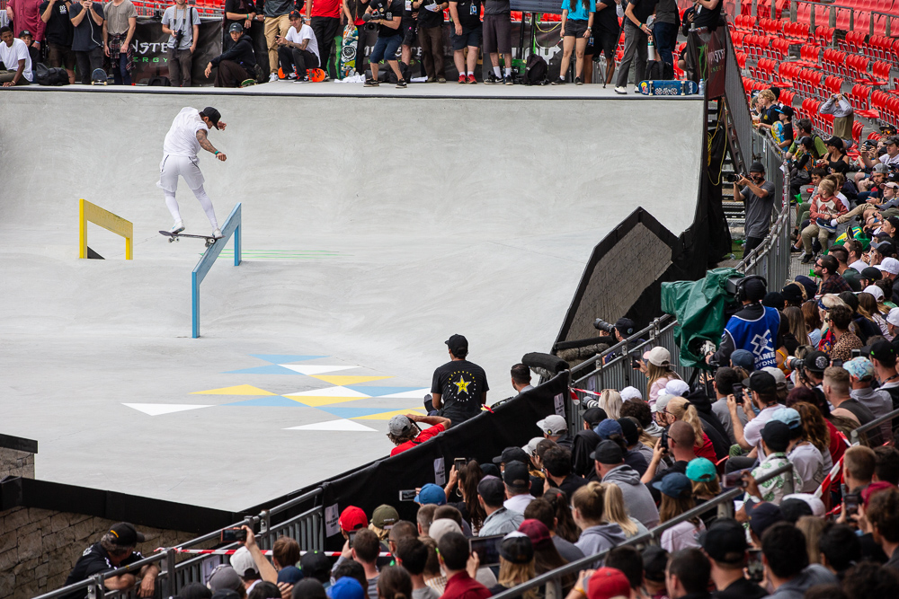 Monster Energy's Nyjah Huston Wins Gold in Skateboard Street at X Games Sydney 2018