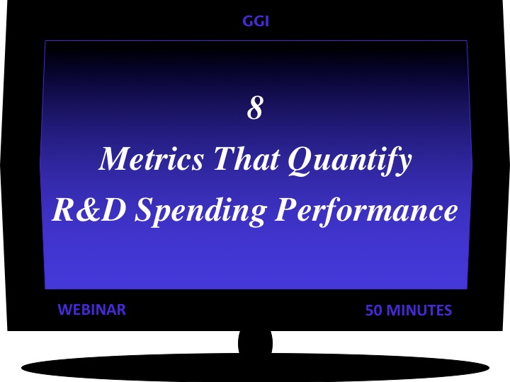8 Metrics That Quantify R&D Spending Performance