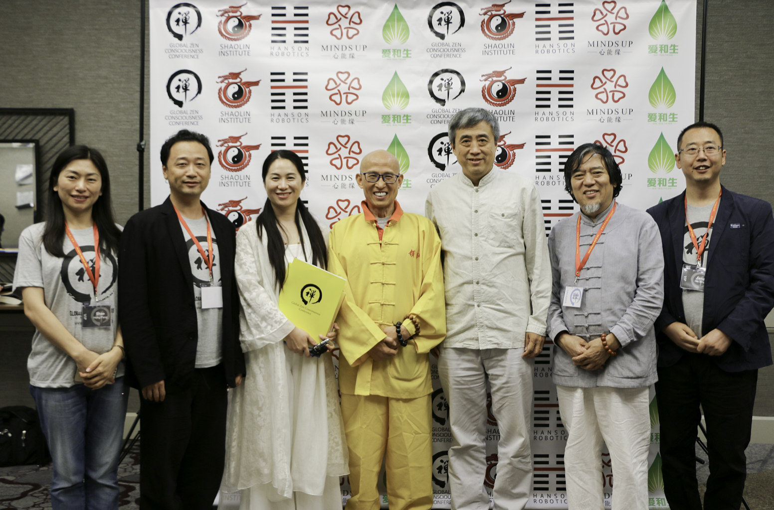 Shifu with Chinese Guests