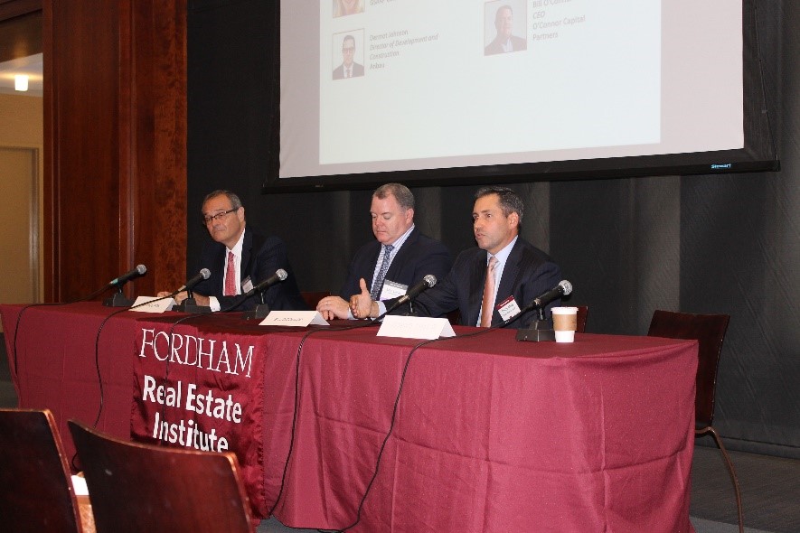 L-R: George Kok, Bill O’Connor, Chris Mills during the panel discussion.