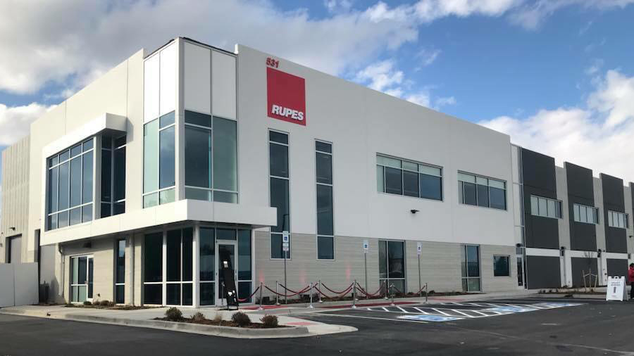 The RUPES USA headquarters opened in January of 2018