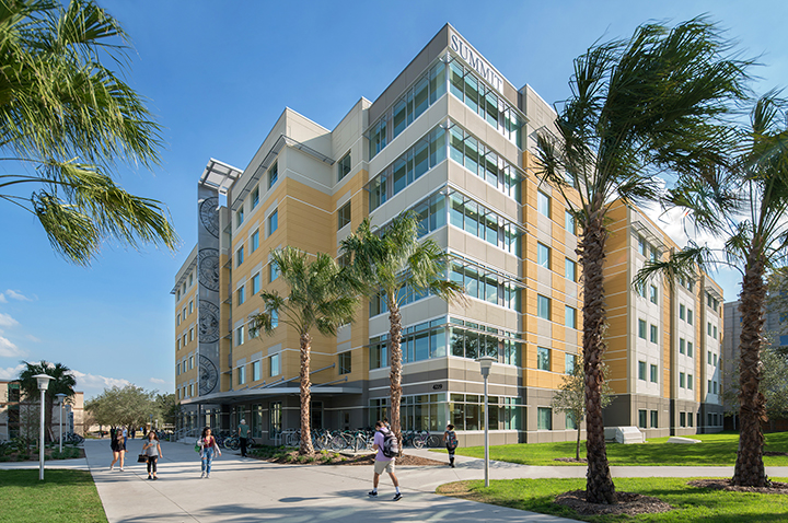 Phase two of The Village at the University of South Florida provides nearly 1,300 beds of housing in three new residential buildings.