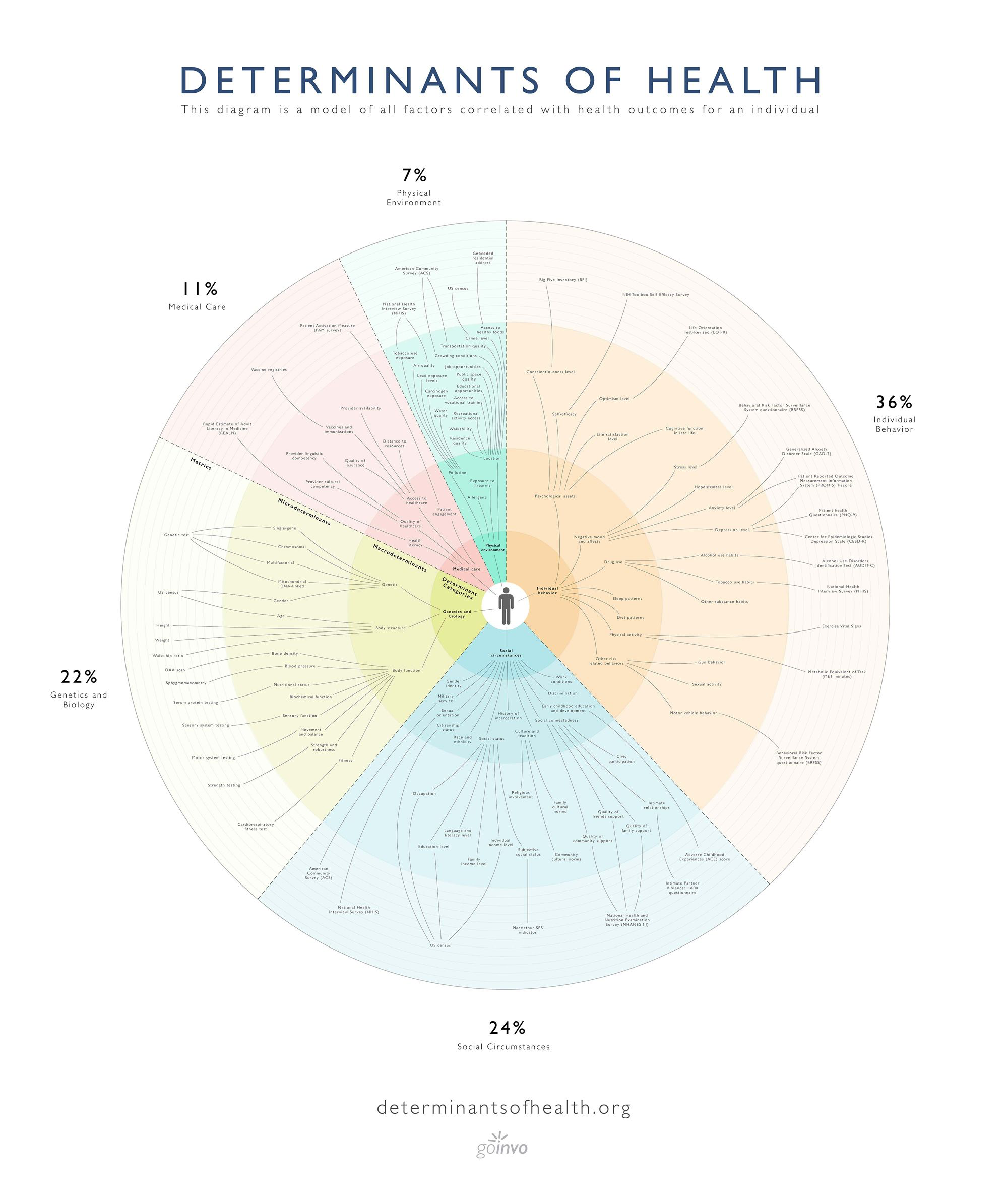 The Determinants of Health, An Open Source Visualization