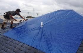 Protective Roof Tarp