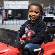 The Family Fun Zone at the Seattle International Auto Show is larger than ever. Kids can test drive a variety of battery-powered cars on a special track just for them.