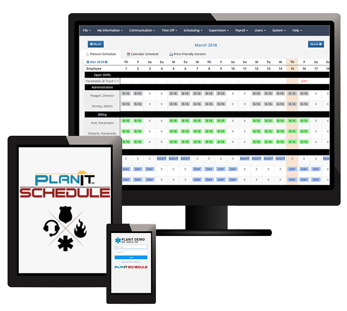 PlanIt Scheduling Software