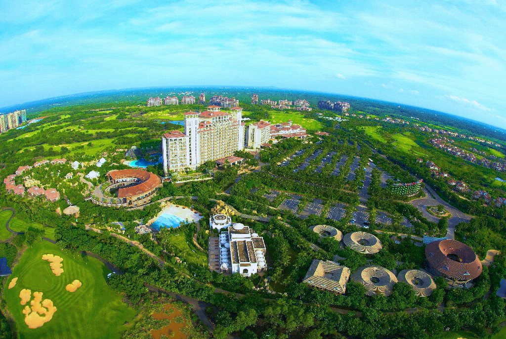 2 – Mission Hills Hotel at the Mission Hills Haikou resort on Hainan Island in China