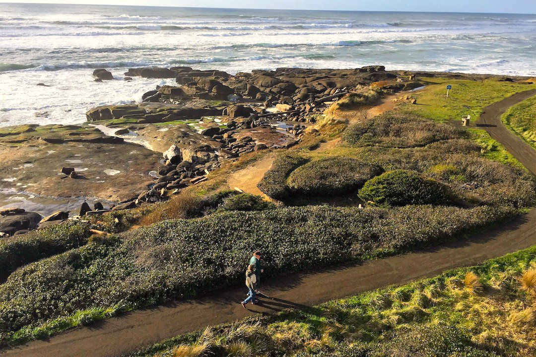 Miles of trails wind along the Yachats shoreline and crisscross nearby Cape Perpetua, making the Overleaf Lodge & Spa a perfect getaway for those who love to explore the outdoors.