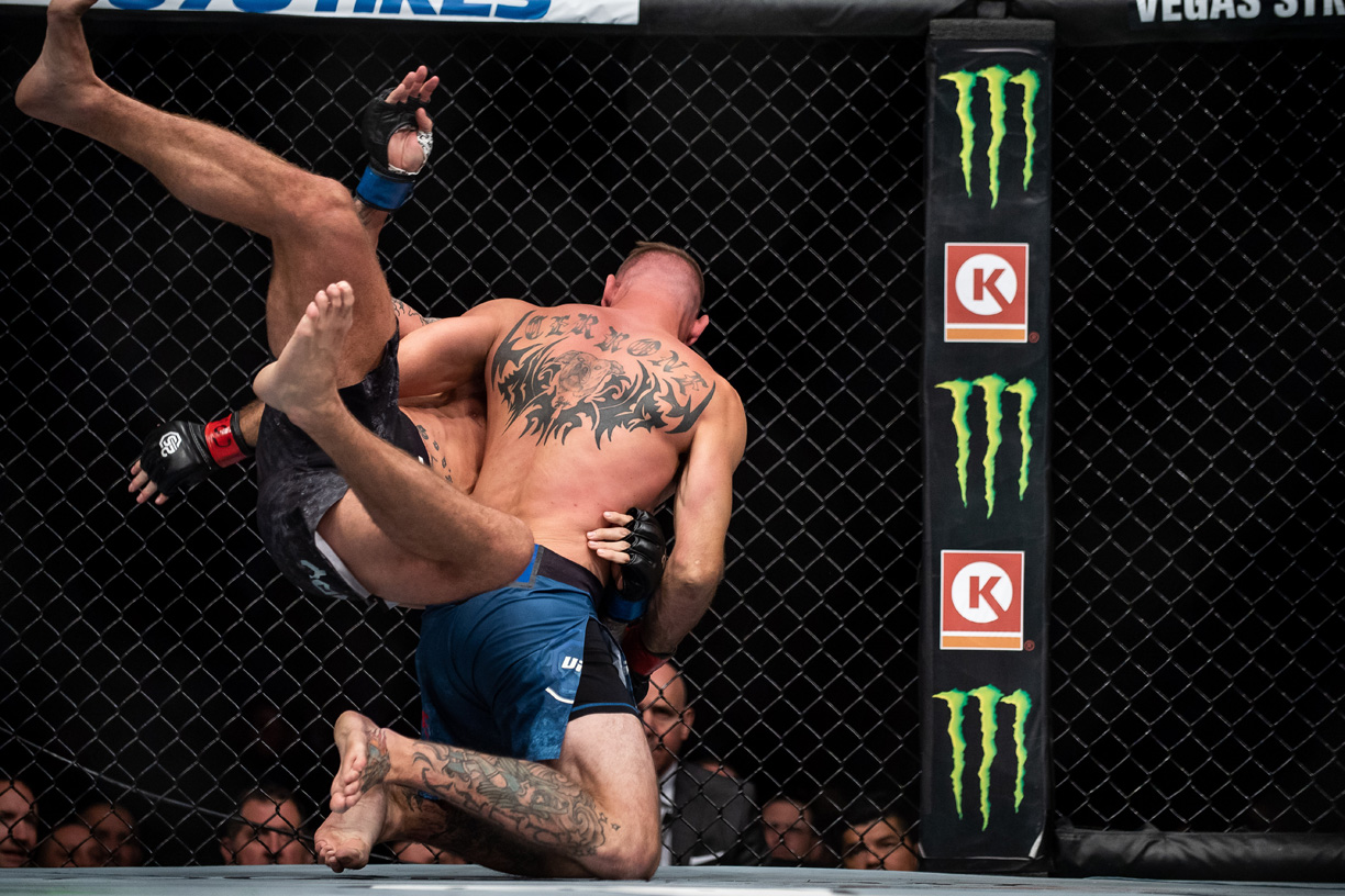 Monster Energy's Donald (Cowboy) Cerrone Breaks UFC Record Via Submission of Mike Perry