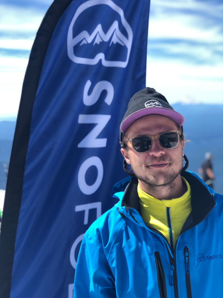 Daniel Demschar, President of University of Utah Alpine Ski Club