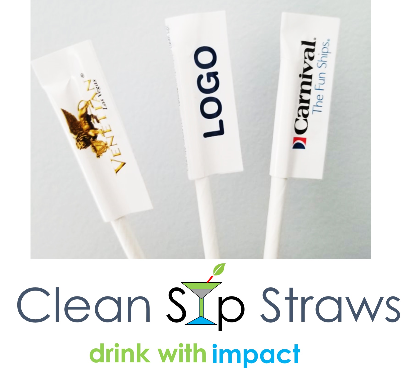 Clean Syp Eco Friendly Paper Syp and Soda Straws