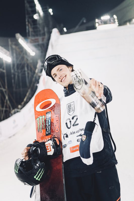 Monster Energy’s Sven Thorgren Takes First Place in Snowboard Big Air at Air + Style Beijing