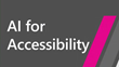 logo for AI for Accessibility Grant