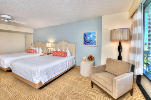 Hotel Room at the Bahama House Hotel