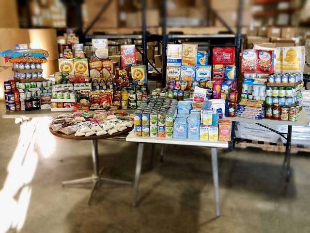 Food collected for local non-profit