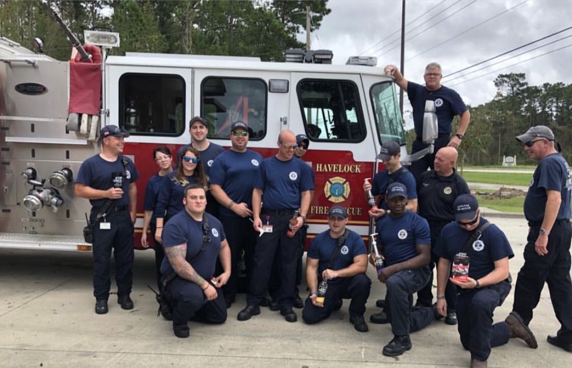 Helping fuel the Firefighters in Havelock, NC after Hurricane Florence.