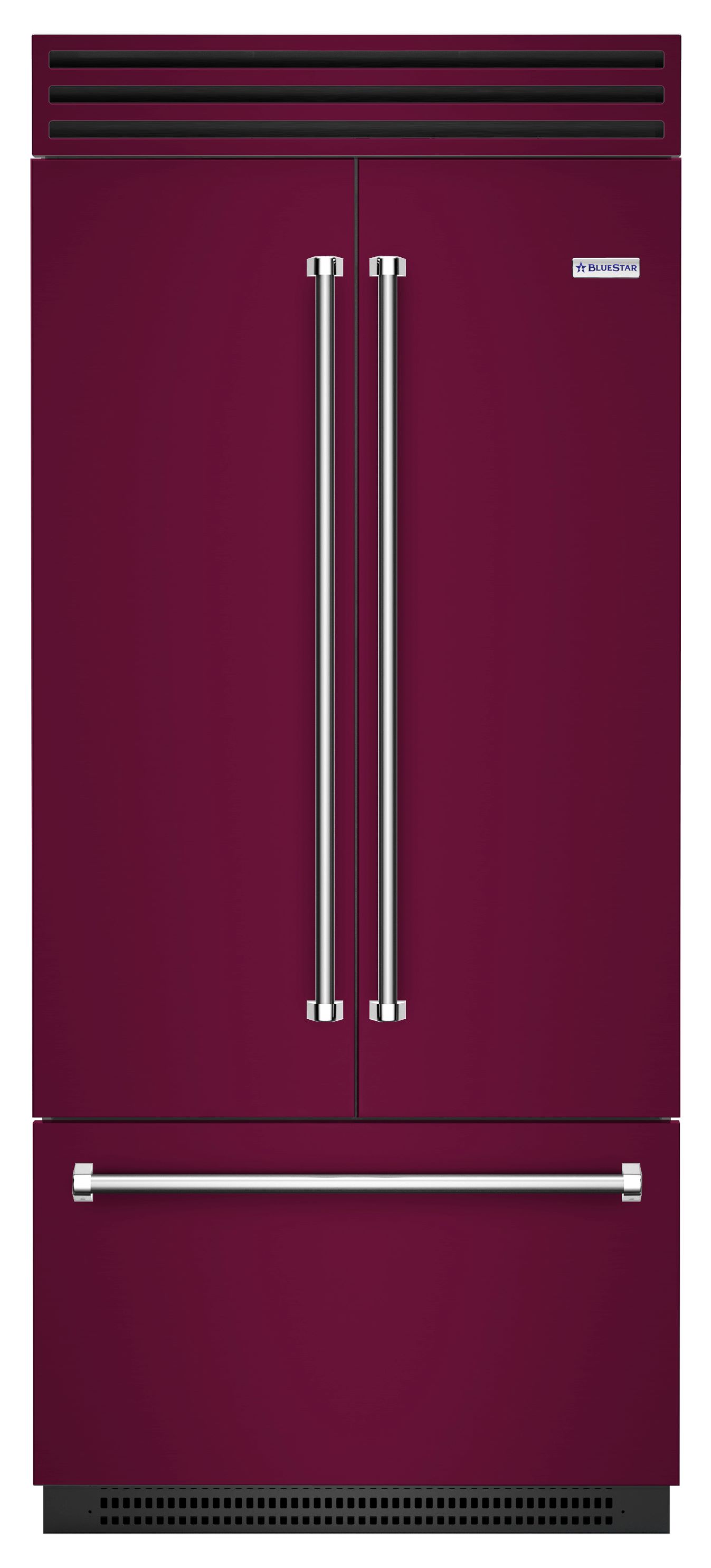BlueStar  French Door Built-In Refrigerator in Grape