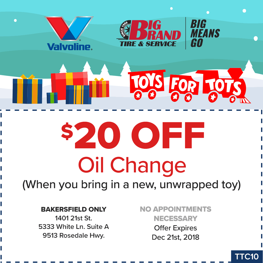 Give a gift and receive $20 off any Valvoline oil change