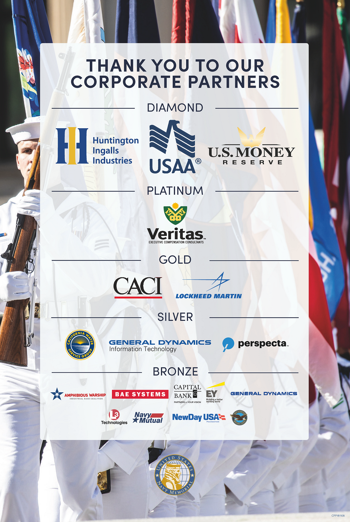 Corporate Partners of the United States Navy Memorial.