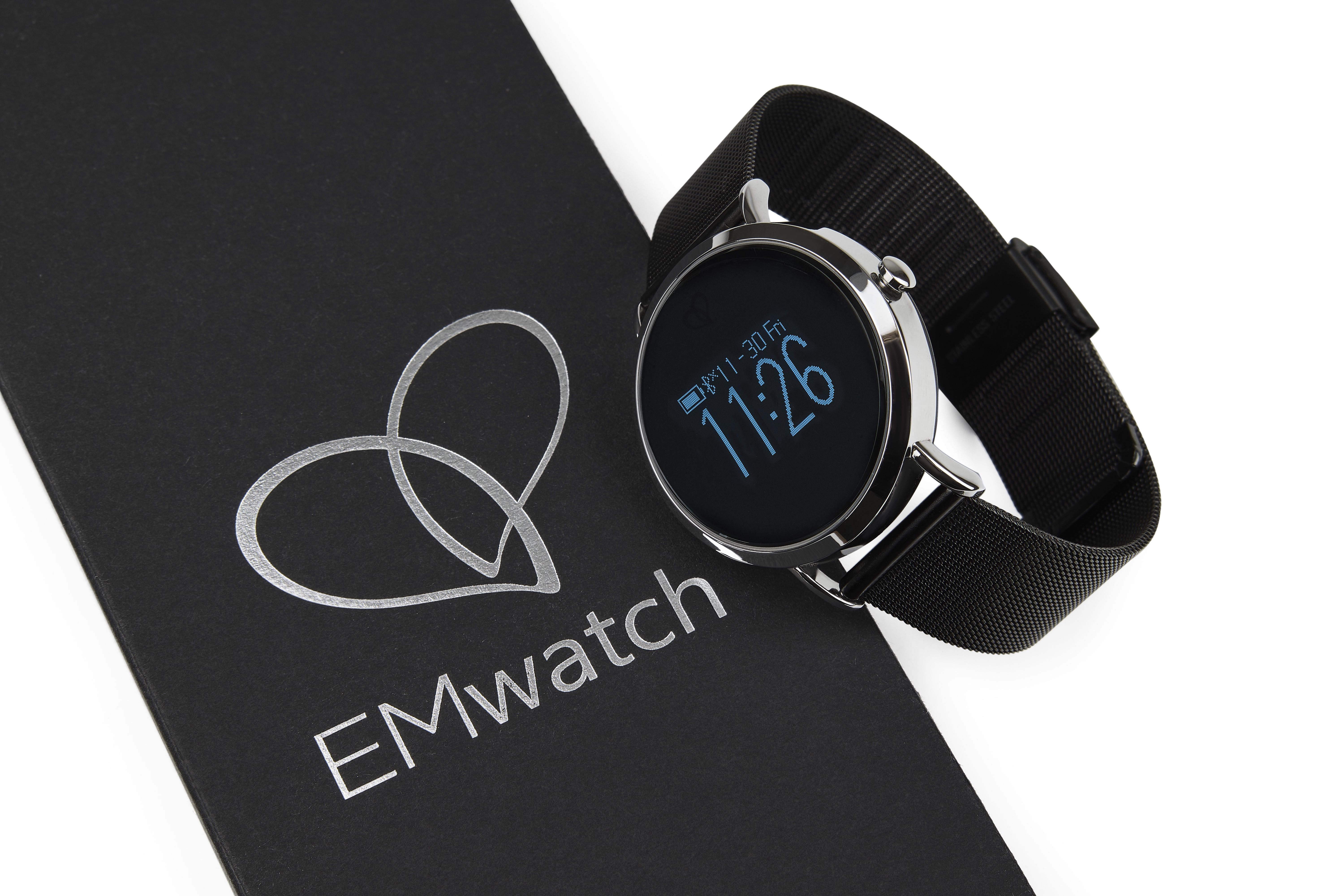 First stress & emotion monitoring gamified smartwatch