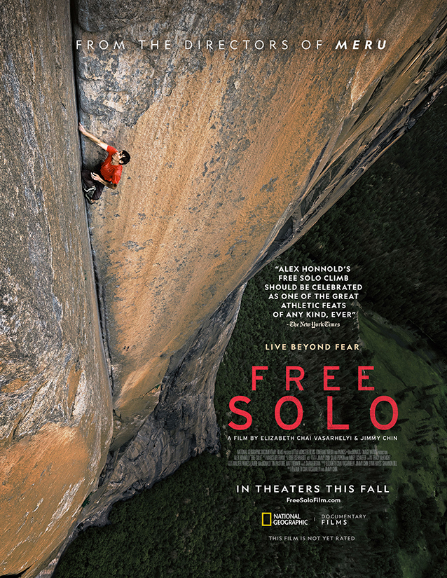 "Free Solo" Documentary Poster
