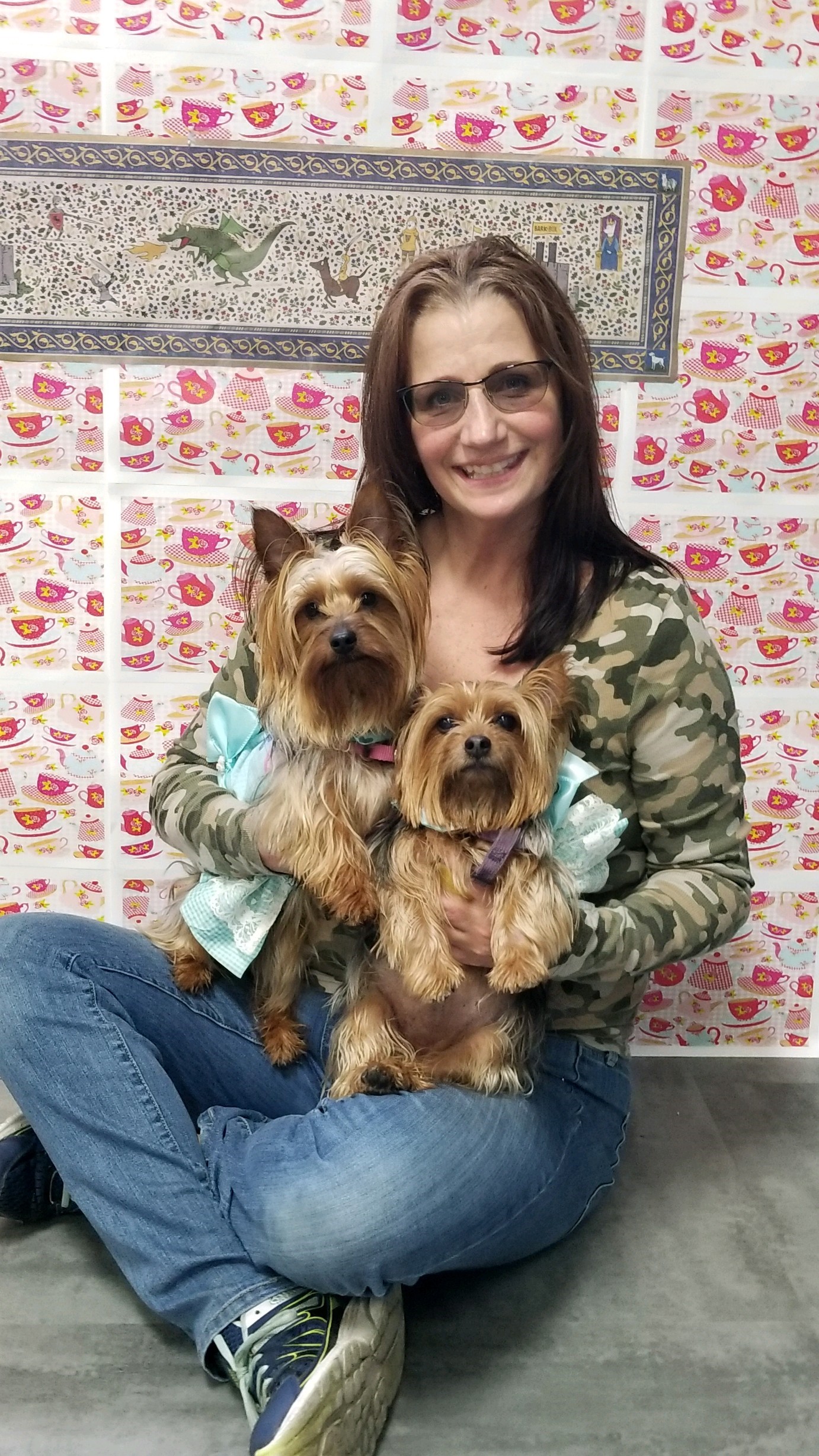 Kimberly Bandusky of Burbank, Illinois placed first in the Blue Buffalo Give Back Program. She's volunteered thousands of hours training shelter dogs for adoption.