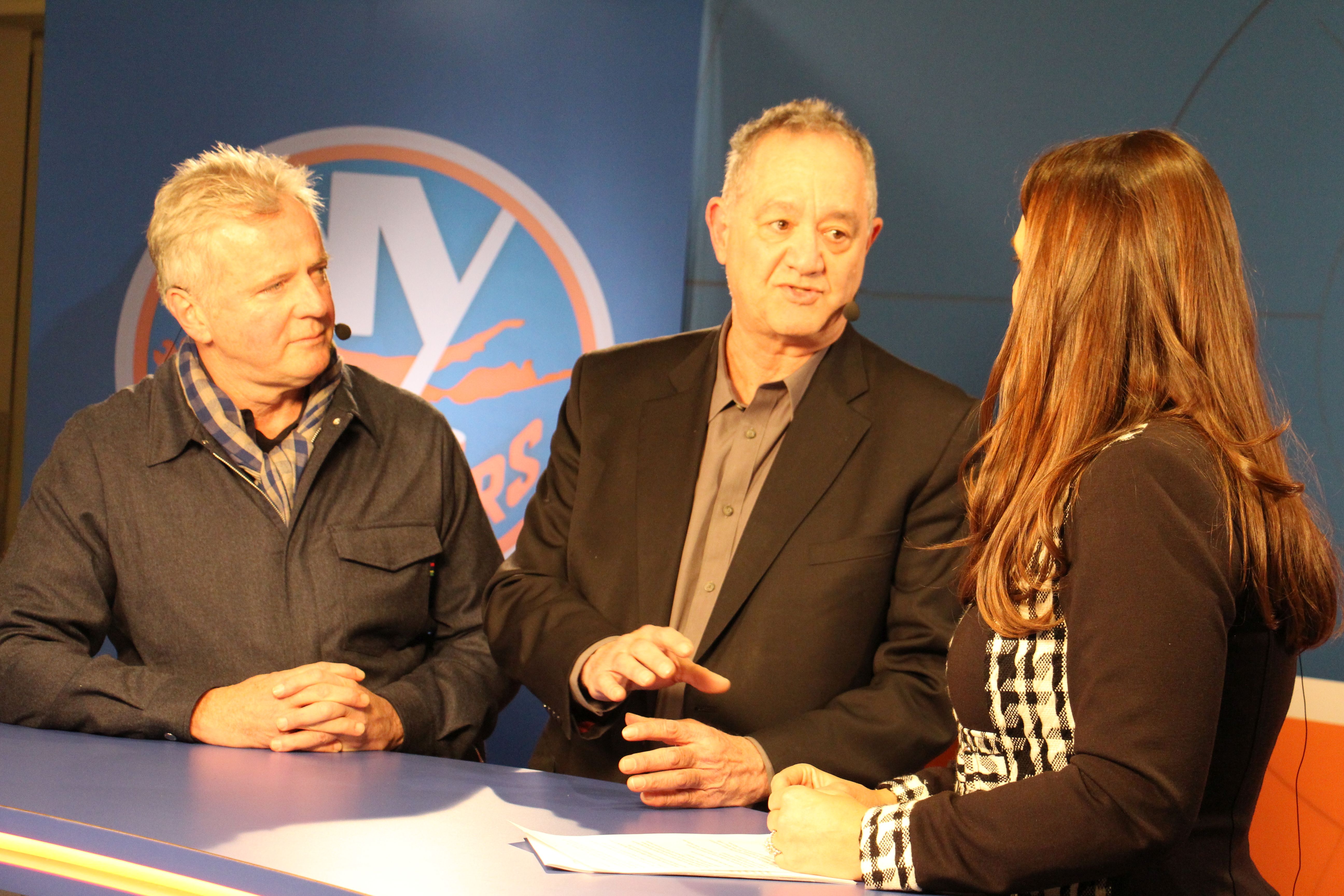 During the MSG+ pre-game show, Lon Dolber and Aidan Quinn shared their personal experiences with The Center for Discovery as a means of further illustrating its cause.