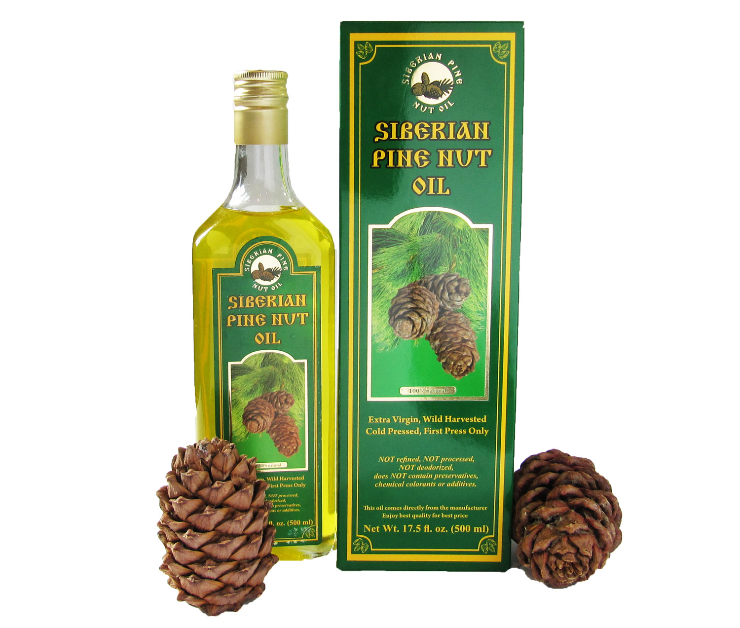 Superior Grade Pine Nut Oil