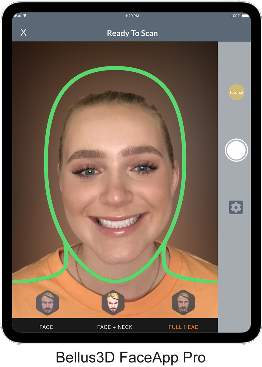 Bellus3d Previews Ipad Pro 3d Face Scanning App For Professional