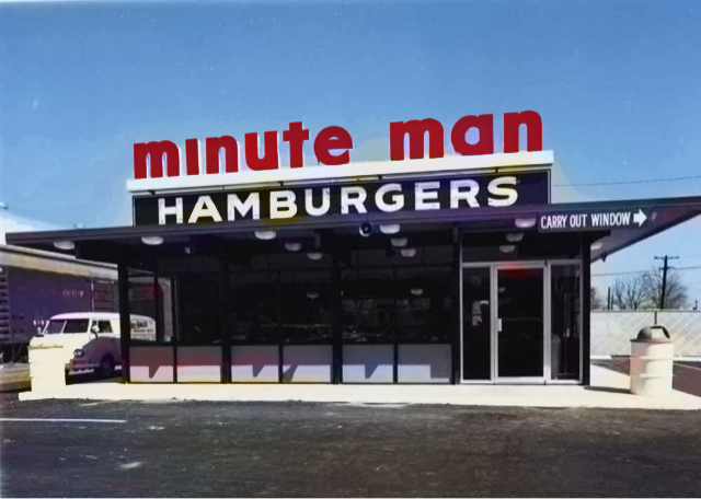 Minute Man location,  circa 1973
