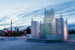 The Eagle River Ice Castle is built by firefighters and volunteers every year weather allows.