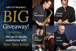 ArtistWorks Jazz Teachers in the Big Jazz Giveaway