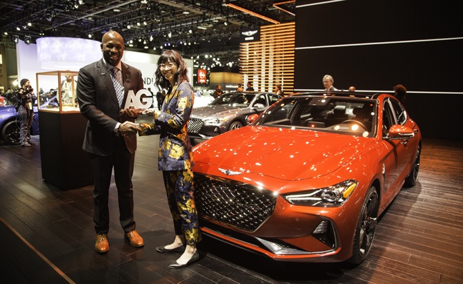 The Genesis G70 sports sedan has been crowned AutoGuide.com’s 2019 Car of the Year, fending off stiff competition from four other all-new models that participated in this annual competition.