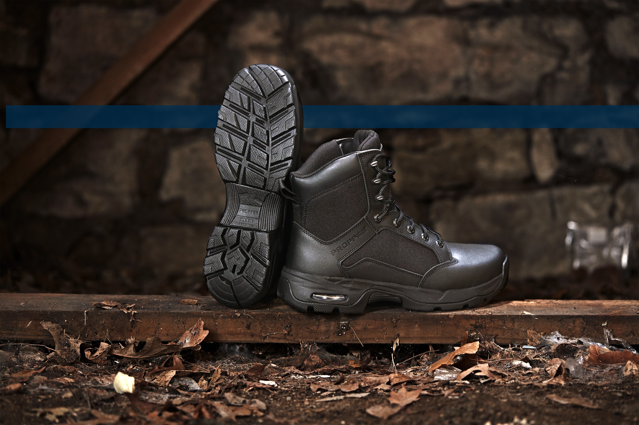 The new Duralight Tactical Boot is built on an EVA rubber outsole for excellent traction and impact absorption.