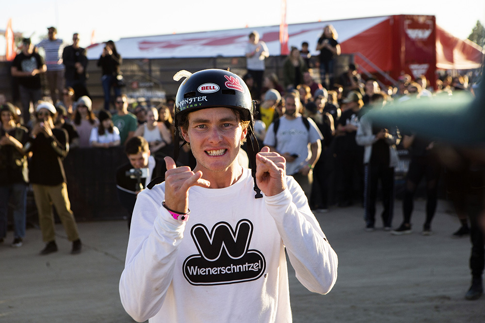 Monster Energy's Andy Buckworth Takes Second Place at the Toyota BMX Triple Challenge in Anaheim