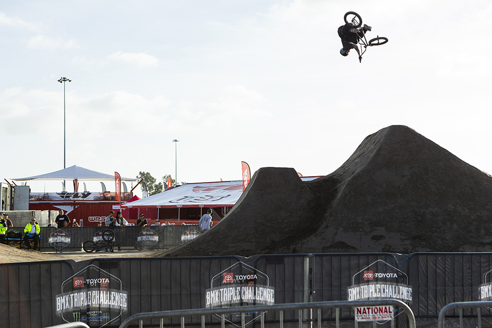 Monster Energy's Pat Casey Wins First Toyota BMX Triple Challenge in Anaheim