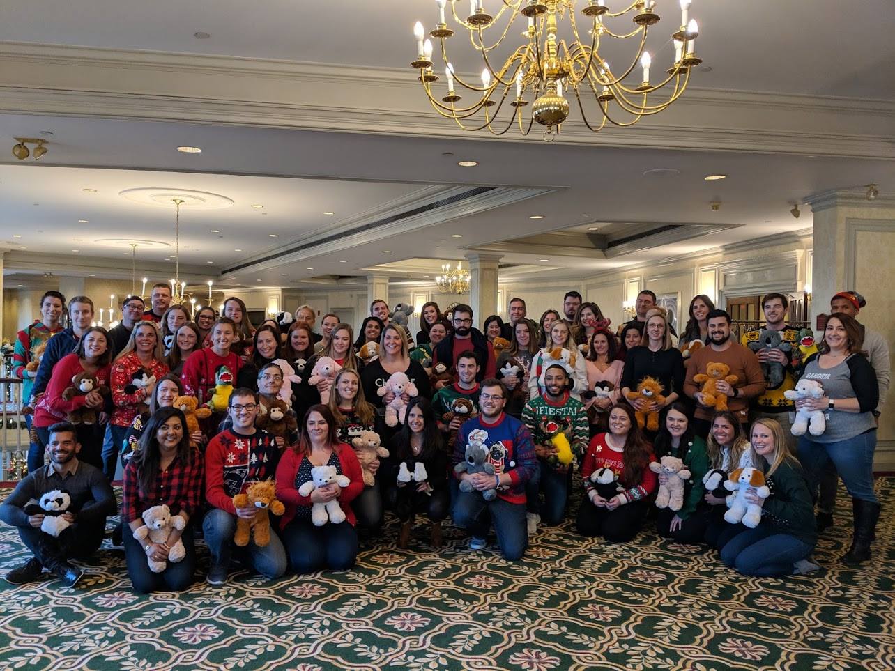 Project Smile received 60 stuffed animals from the recent Rescue Buddies event facilitated by Magnovo Training Group.