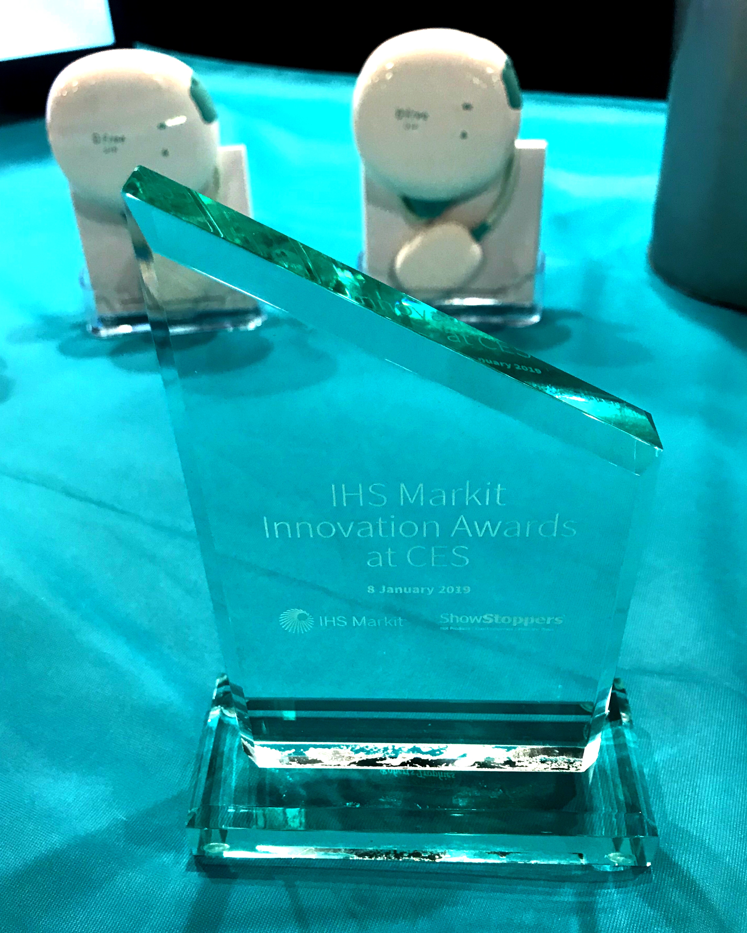Triple W won the IHS Markit Innovation Award in the “Fitness, Wearables and Health Devices” category for DFree®, the first health wearable device for urinary incontinence.